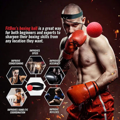 PunchPro reflexbal voor bokstraining