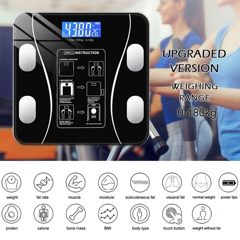FitScale slimme lichaamsanalyse weegschaal