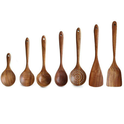 RustiCook natuurlijke houten keukenset