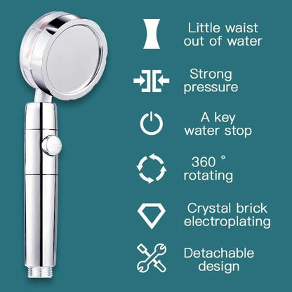 Pro 360° draaiende handdouche