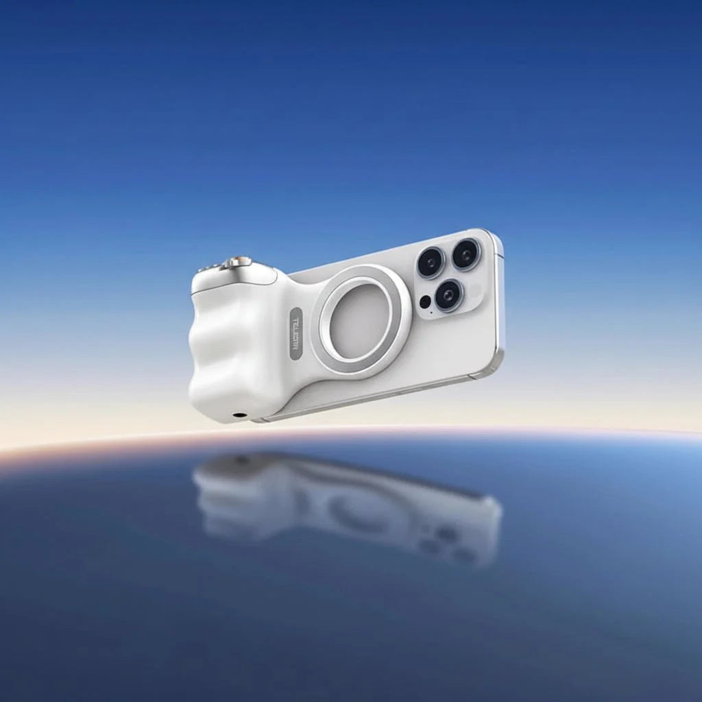 SNAPGRIP magnetische selfie grip met verlichting