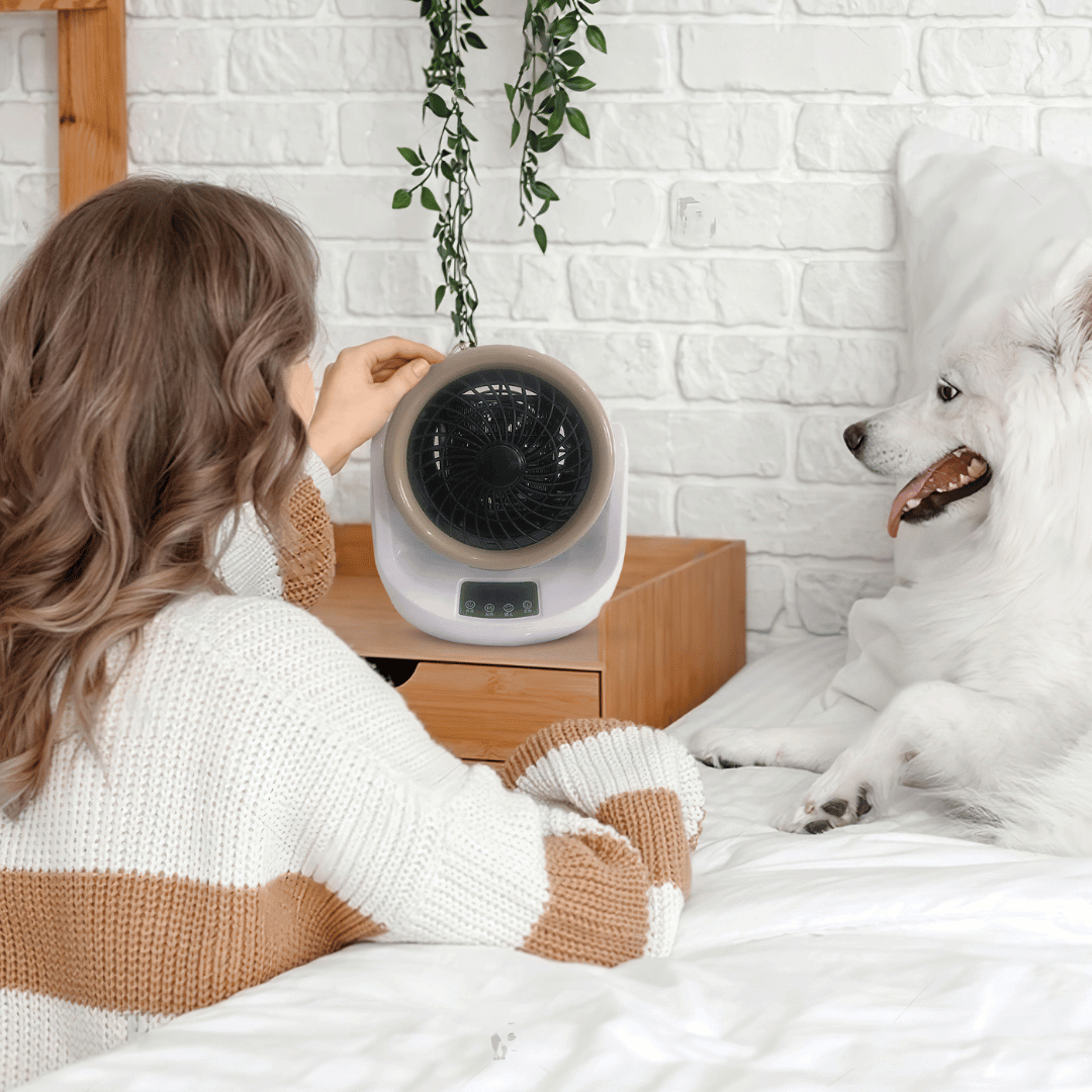 HeatBuddy draagbare mini ventilatorkachel