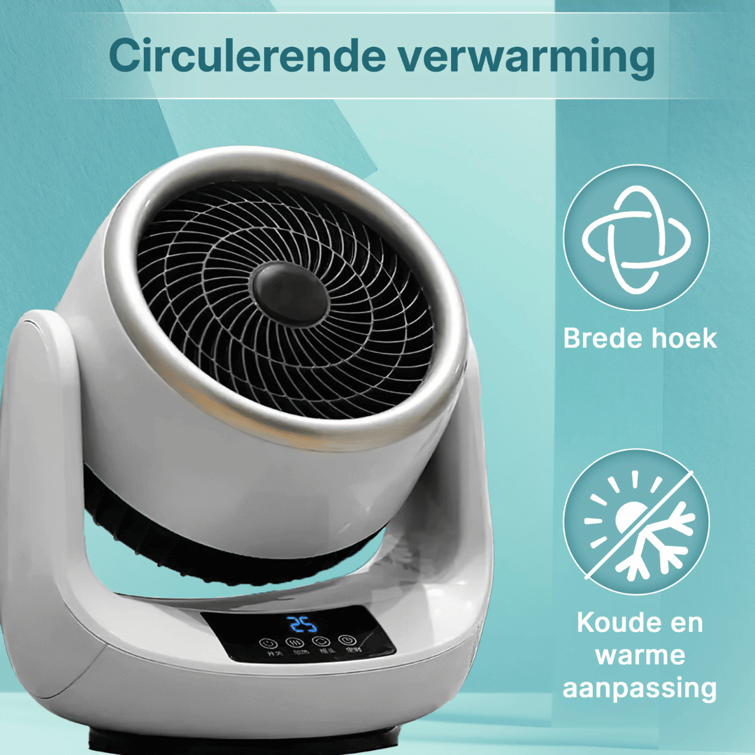 HeatBuddy draagbare mini ventilatorkachel