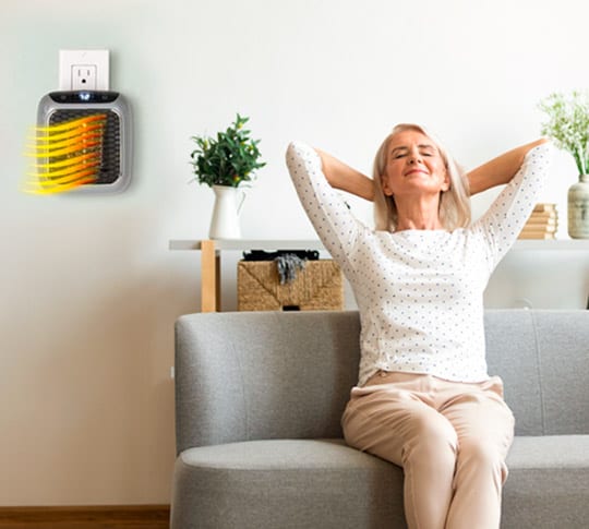 HeatPulse Mini Heater draagbare keramische verwarming