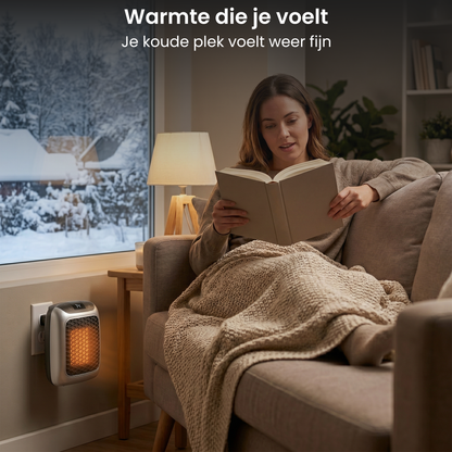 HeatPulse Mini draagbare keramische heater