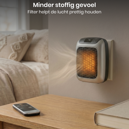 HeatPulse Mini draagbare keramische heater
