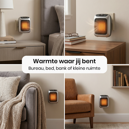 HeatPulse Mini draagbare keramische heater