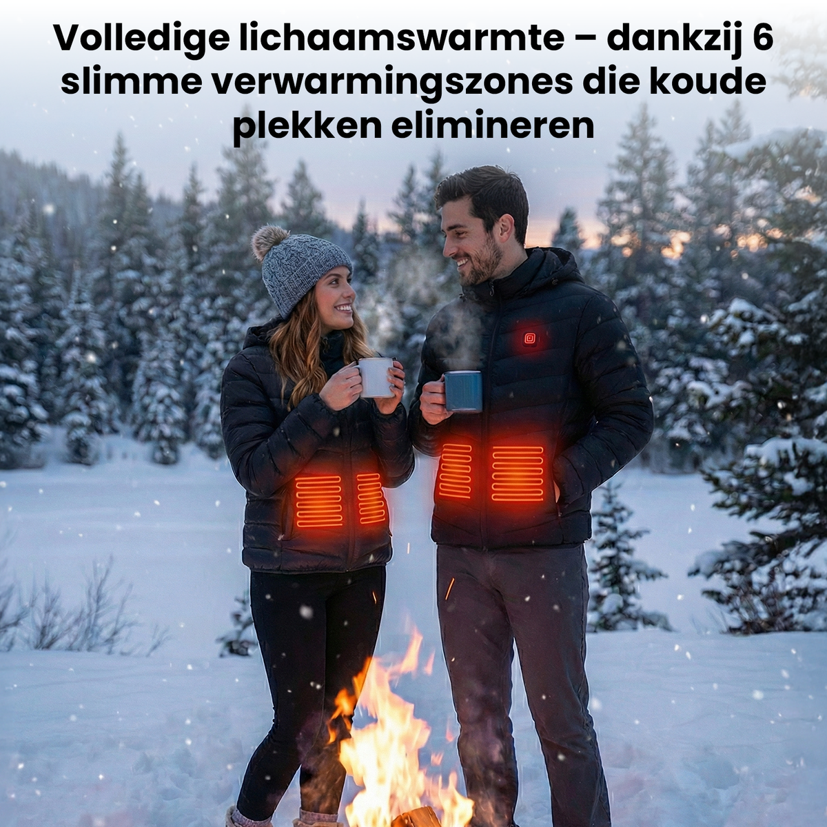 HEATJACKET zelfverwarmende jas