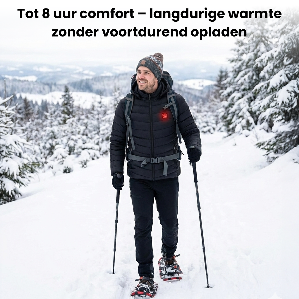 HEATJACKET zelfverwarmende jas