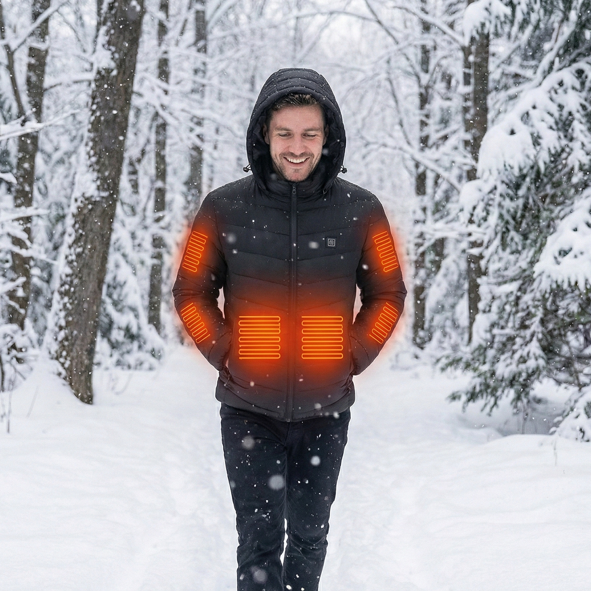 HEATJACKET zelfverwarmende jas