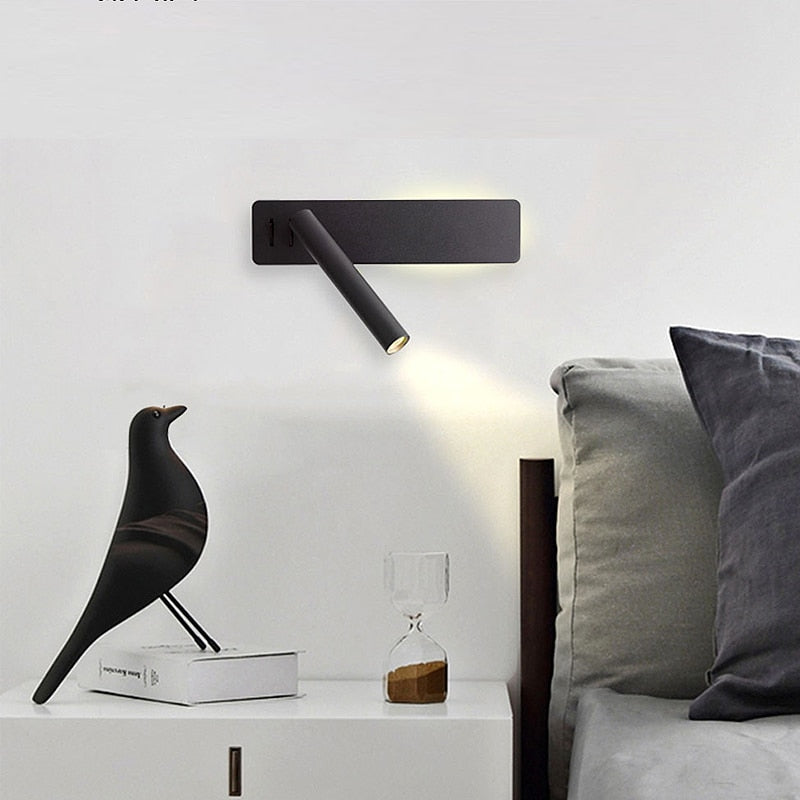 Odior inbouw wandlamp met leeslicht