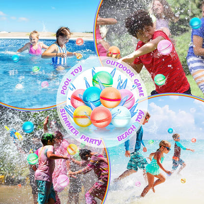 Herbruikbare magnetische waterballonnen