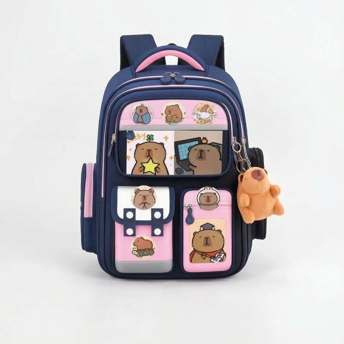 Capibara schoolrugzak voor kinderen