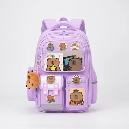 Capibara schoolrugzak voor kinderen