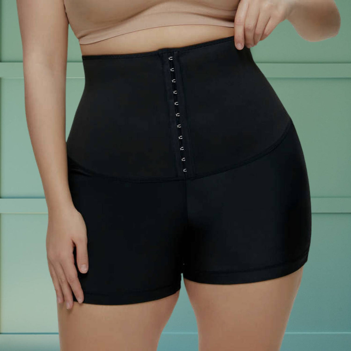 SweatSculpt Hoge Taille Sauna Zweetbroek