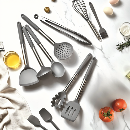 Culinara Pro siliconen keukengerei set
