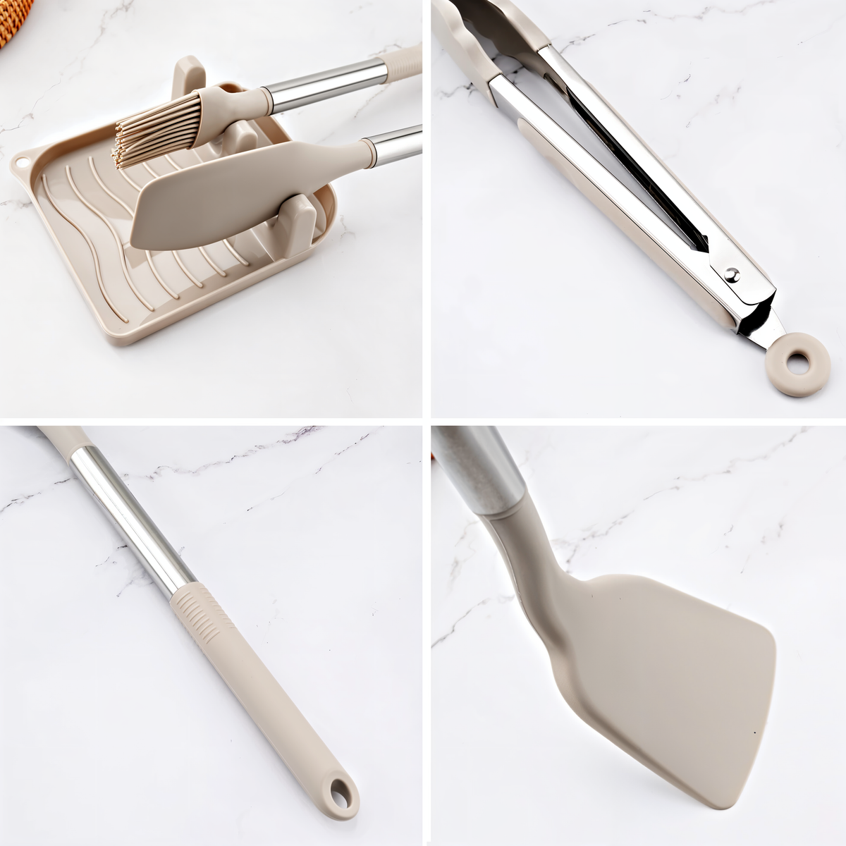 Culinara Pro siliconen keukengerei set
