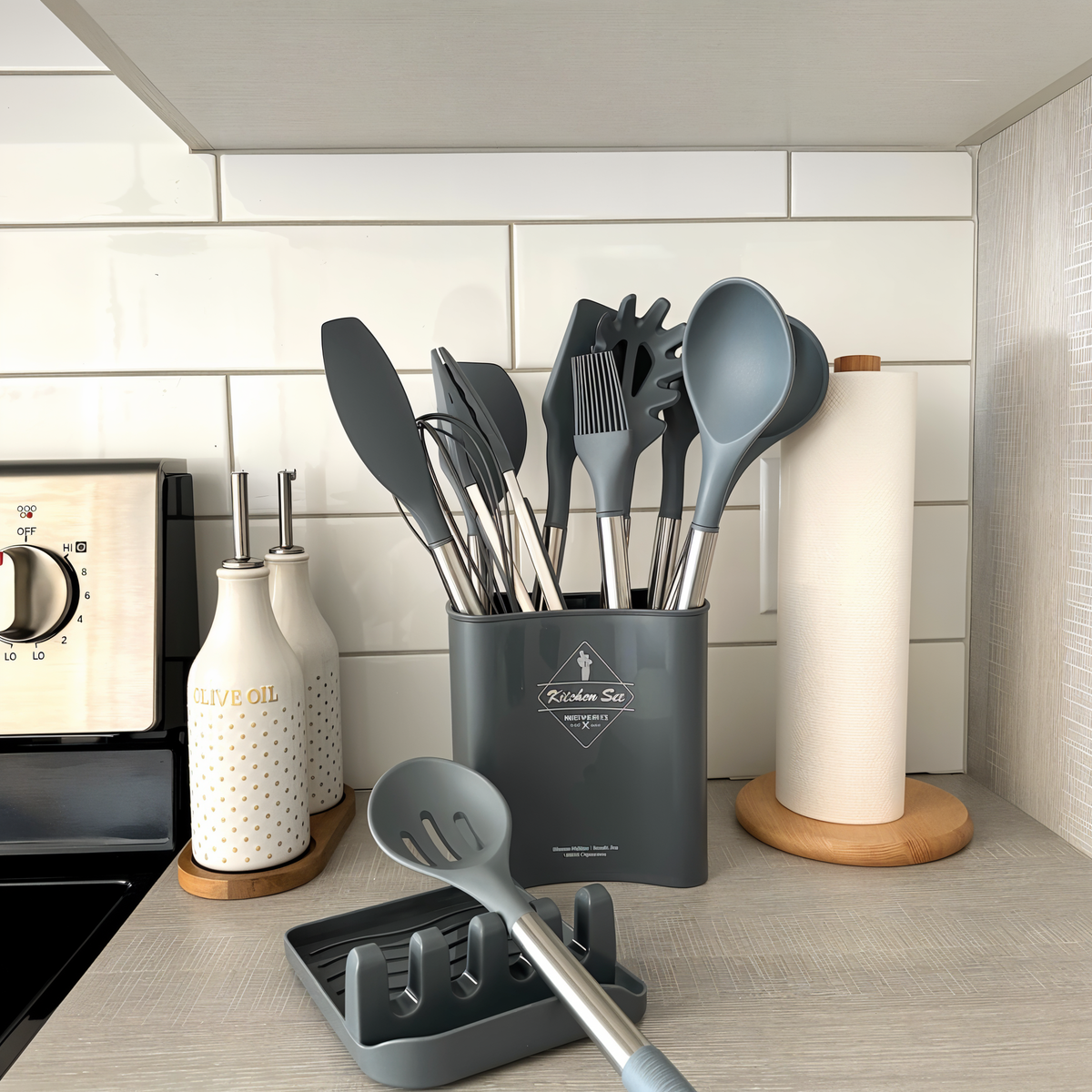 Culinara Pro siliconen keukengerei set