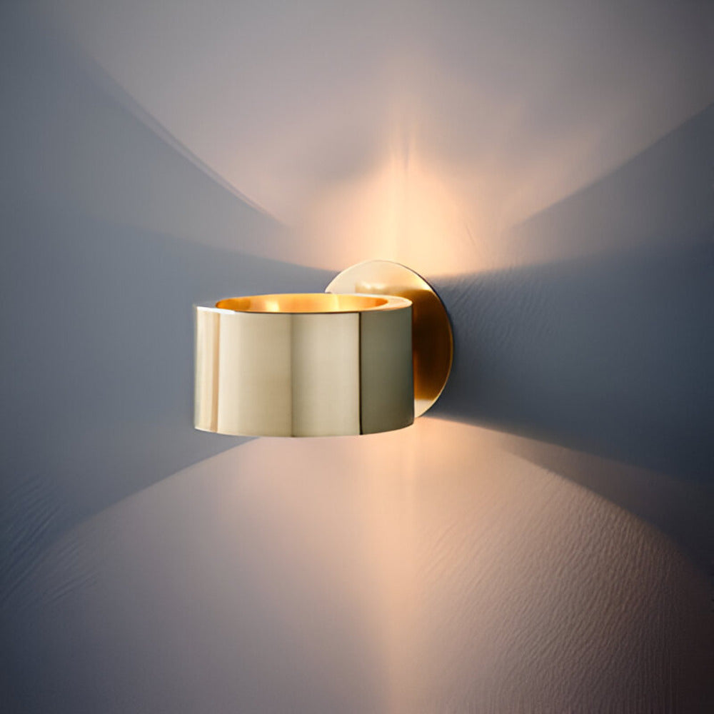 SMD Living Alecta Scandinavische gouden wandlamp