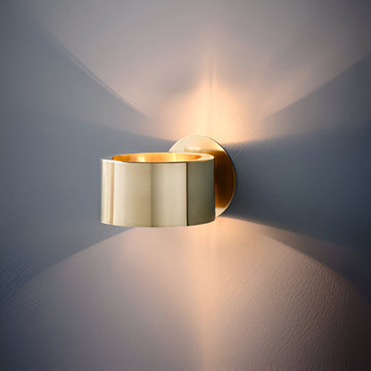 SMD Living Alecta Scandinavische gouden wandlamp