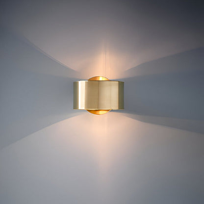 SMD Living Alecta Scandinavische gouden wandlamp