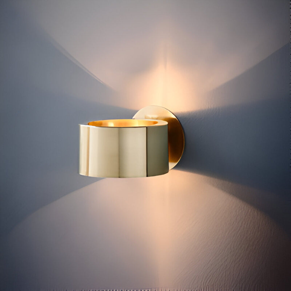 SMD Living Alecta Scandinavische gouden wandlamp