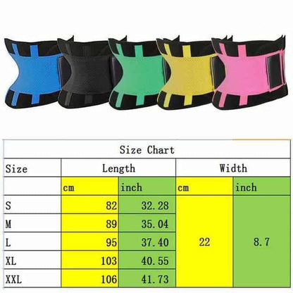 Body Shaper verstelbare tailletrainer