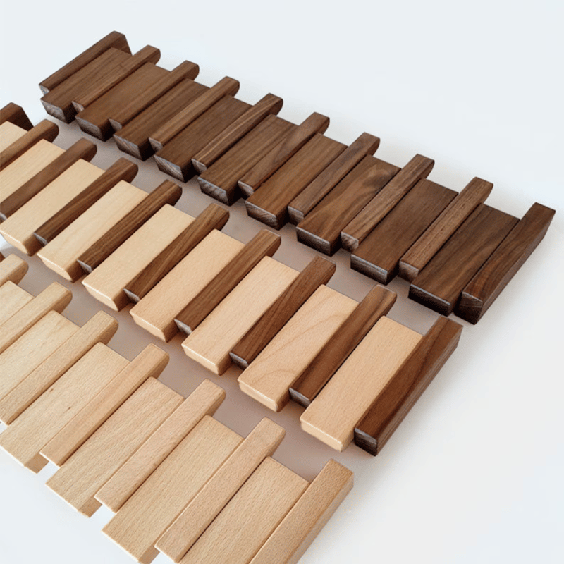 SMD Living houten piano wandkapstok