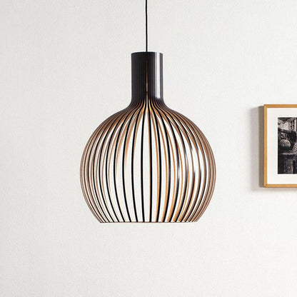 LumiWood verstelbare houten hanglamp