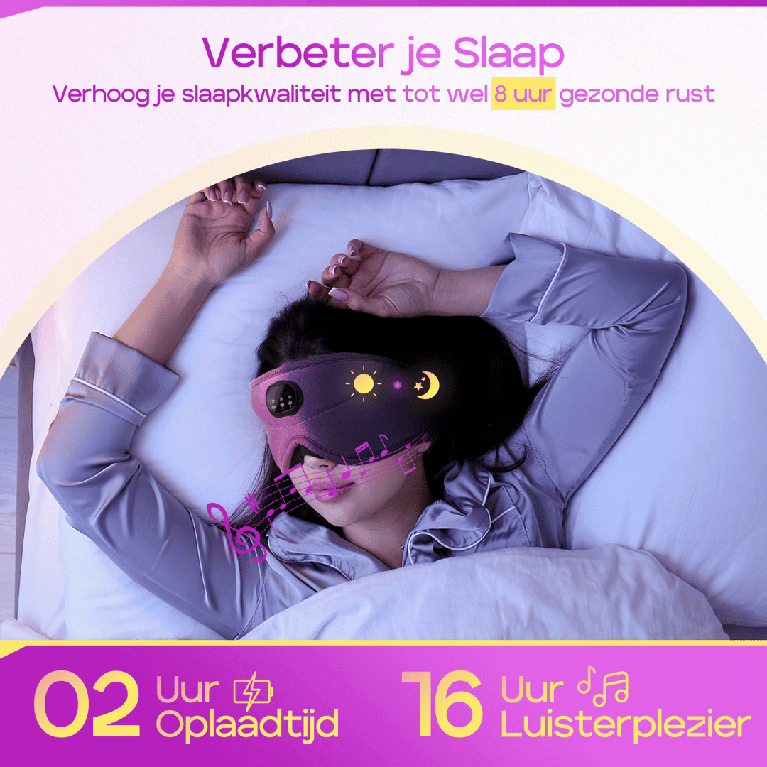 HusshBuds Bluetooth slaapmasker