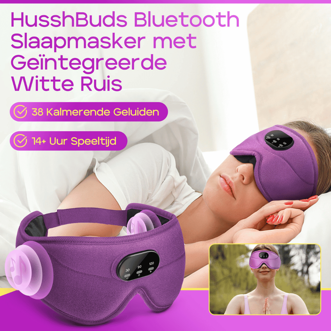 HusshBuds Bluetooth slaapmasker