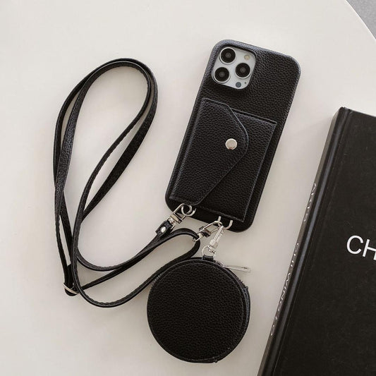 iPhone 16 Pro crossbody telefoonhoesje met etui
