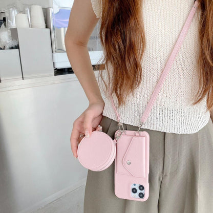 iPhone 16 Pro crossbody telefoonhoesje met etui