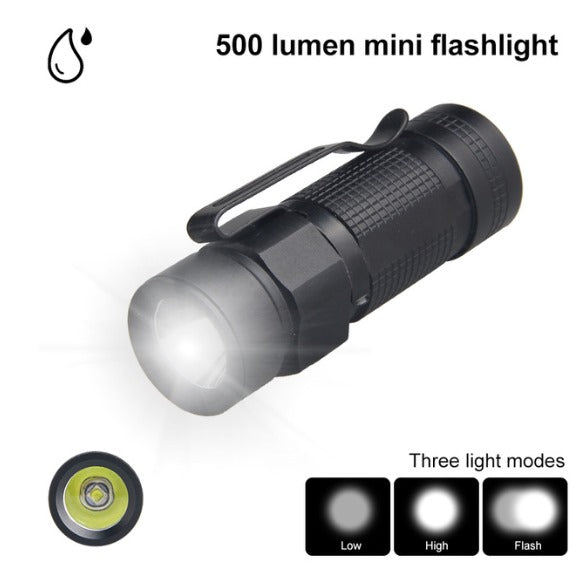 LumiPro oplaadbare LED zaklamp
