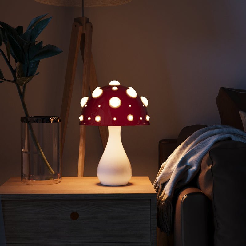 Lumio Pallora paddenstoel design tafellamp