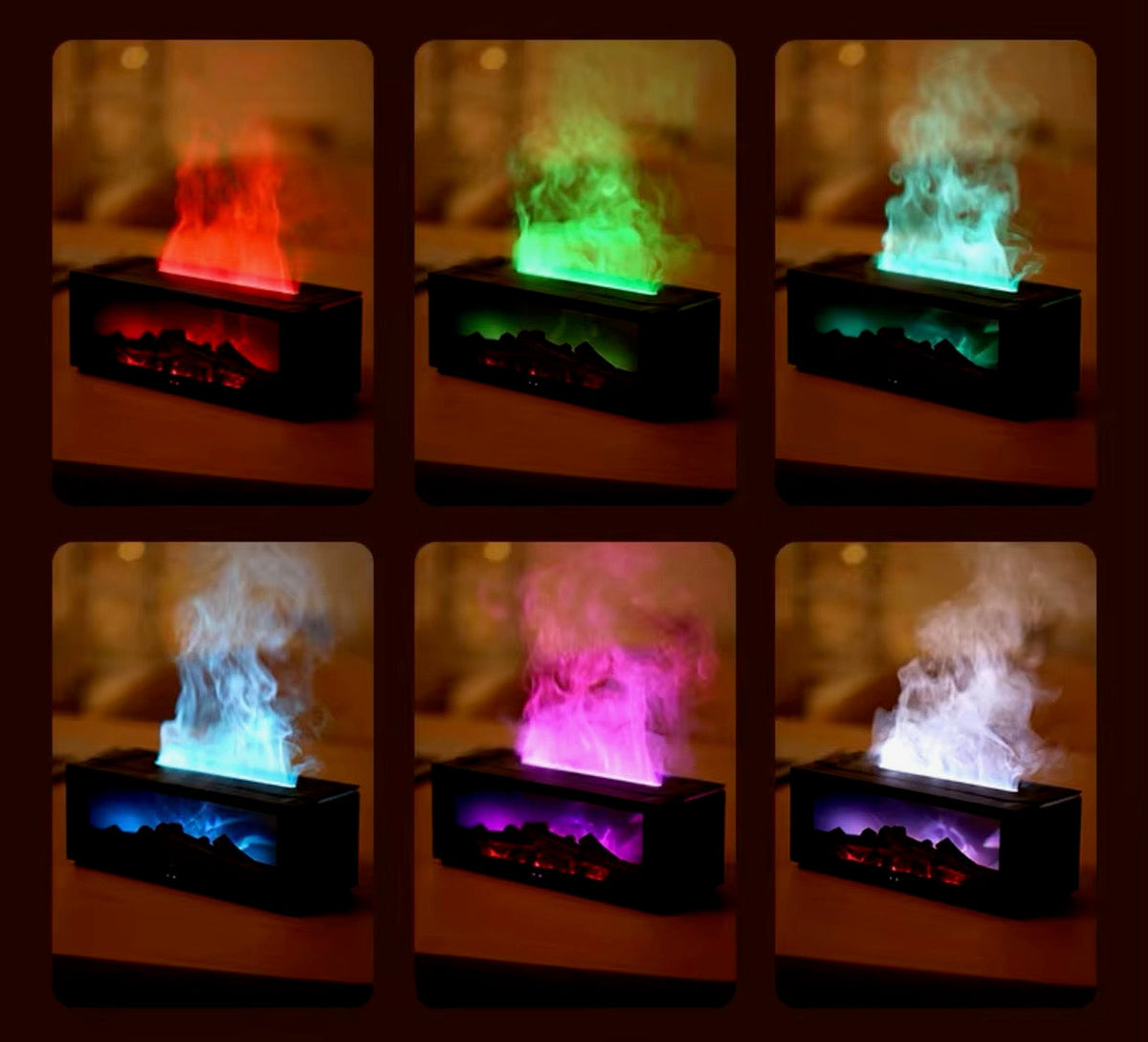 SootheSphere open haard aroma diffuser