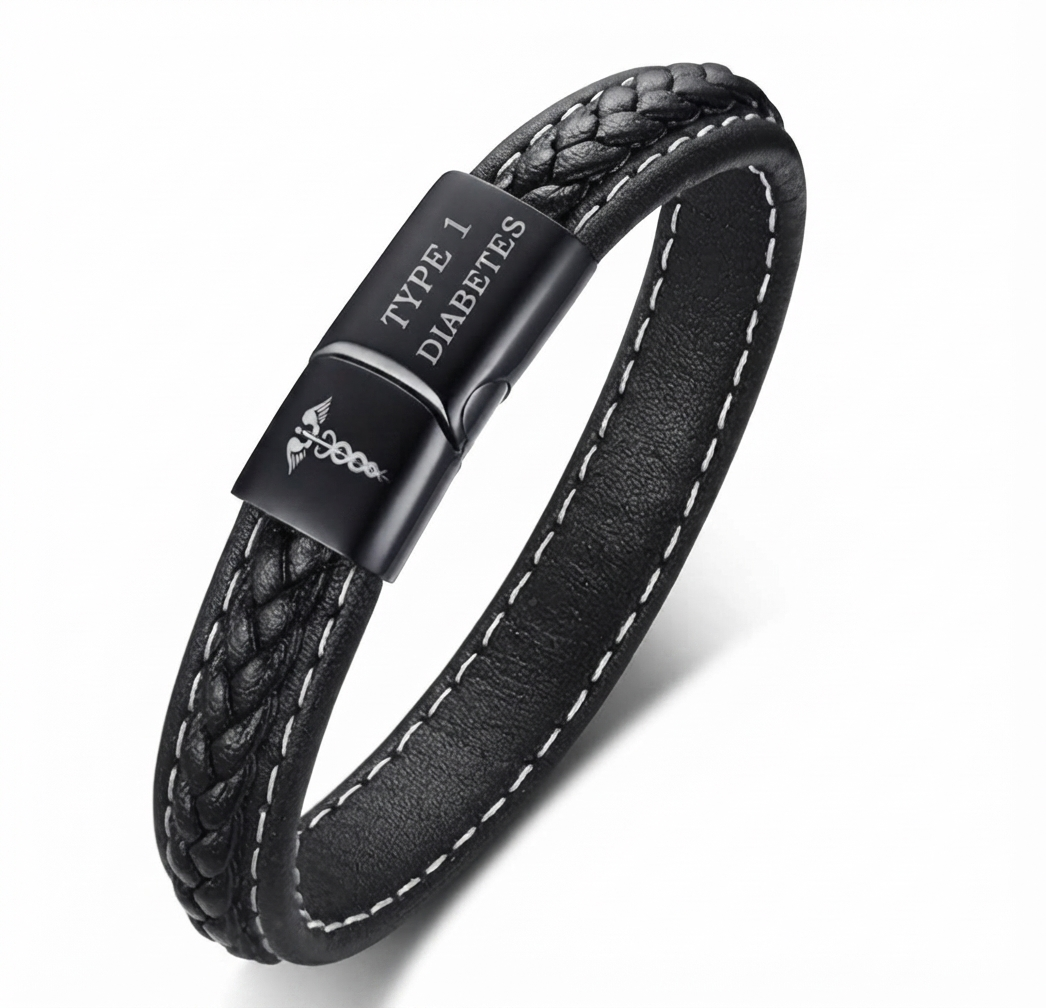 MediBand medische ID-armband Type 1 Diabetes
