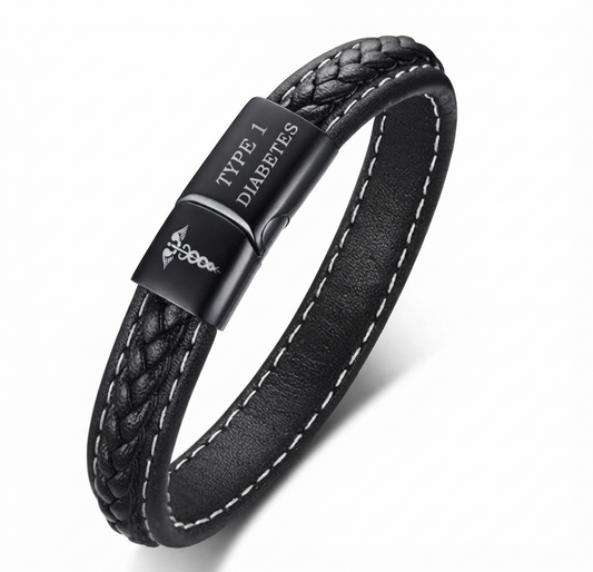 MediBand medische ID-armband Type 1 Diabetes