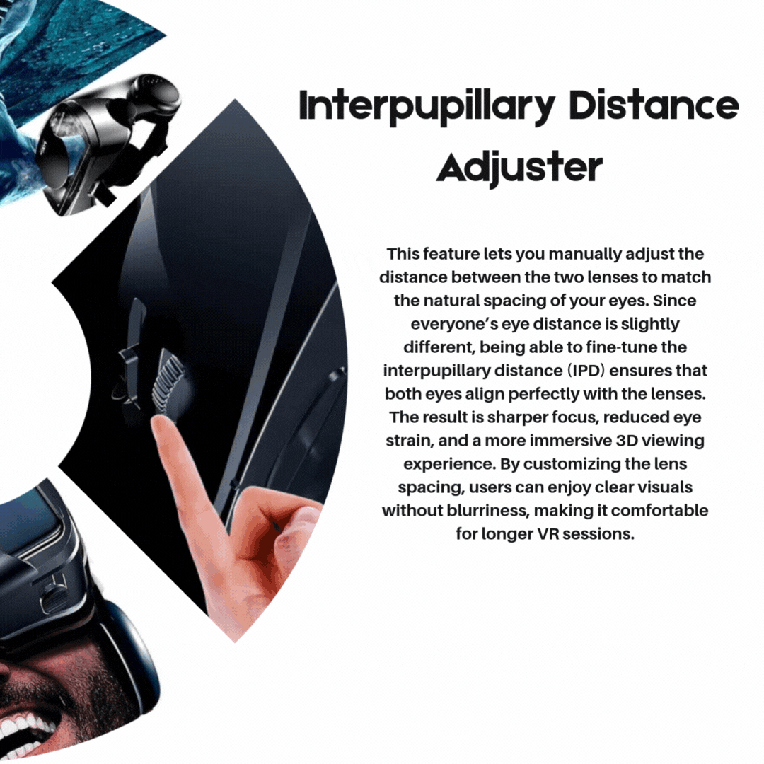 IMMERZIO 3D VR-bril voor smartphones