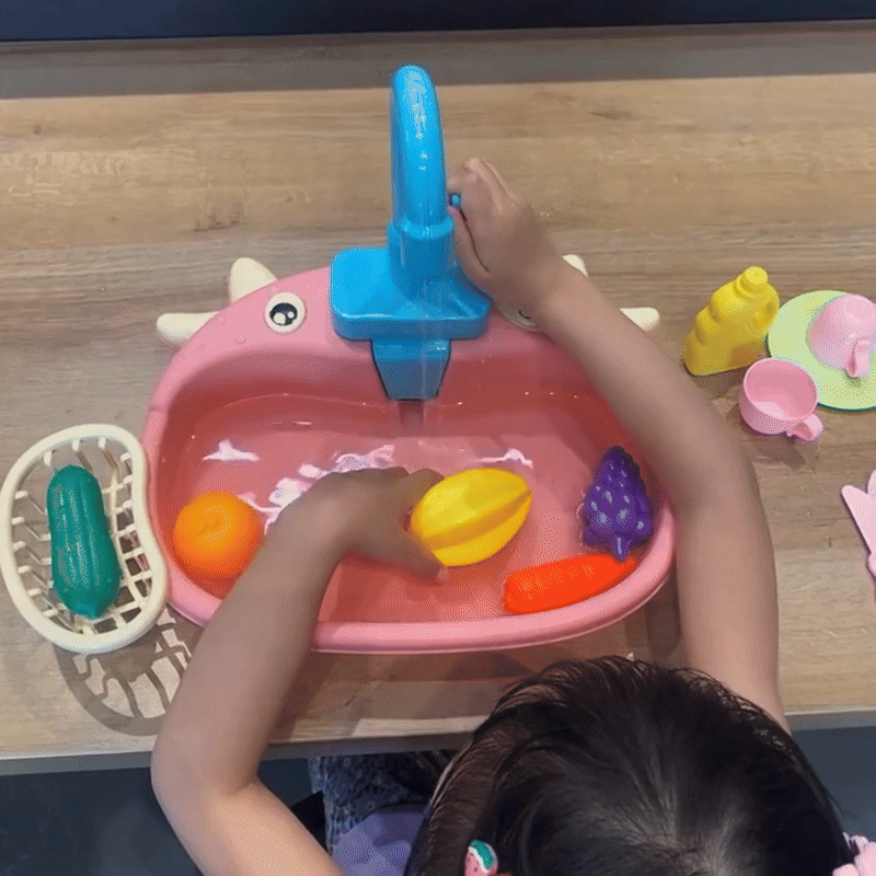 Interactieve kindvriendelijke speelgoed wasbak