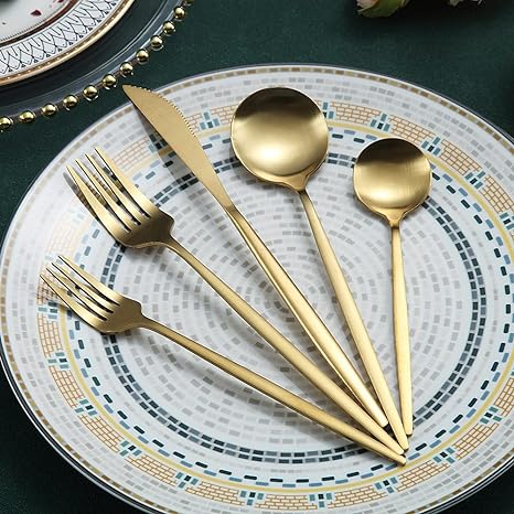 Minimalistische Rvs 20-Delige Bestekset