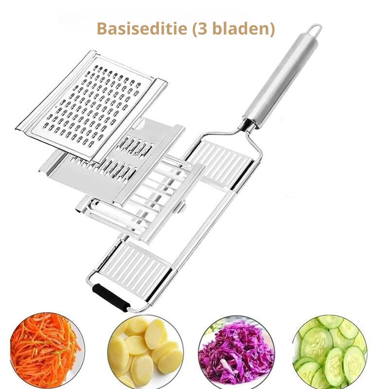 QuickGrate multifunctionele groenterasp