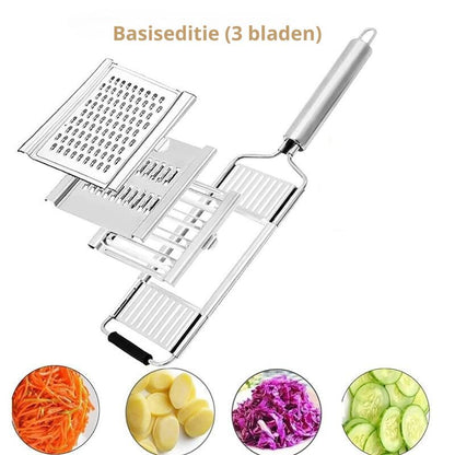 QuickGrate multifunctionele groenterasp