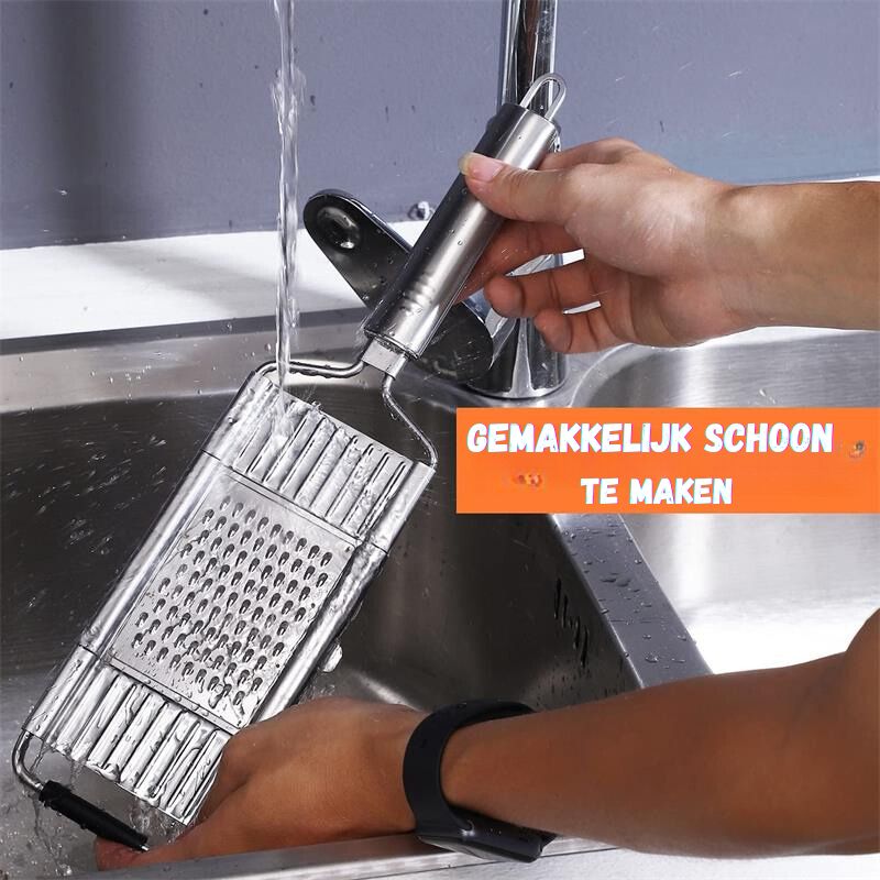 QuickGrate multifunctionele groenterasp