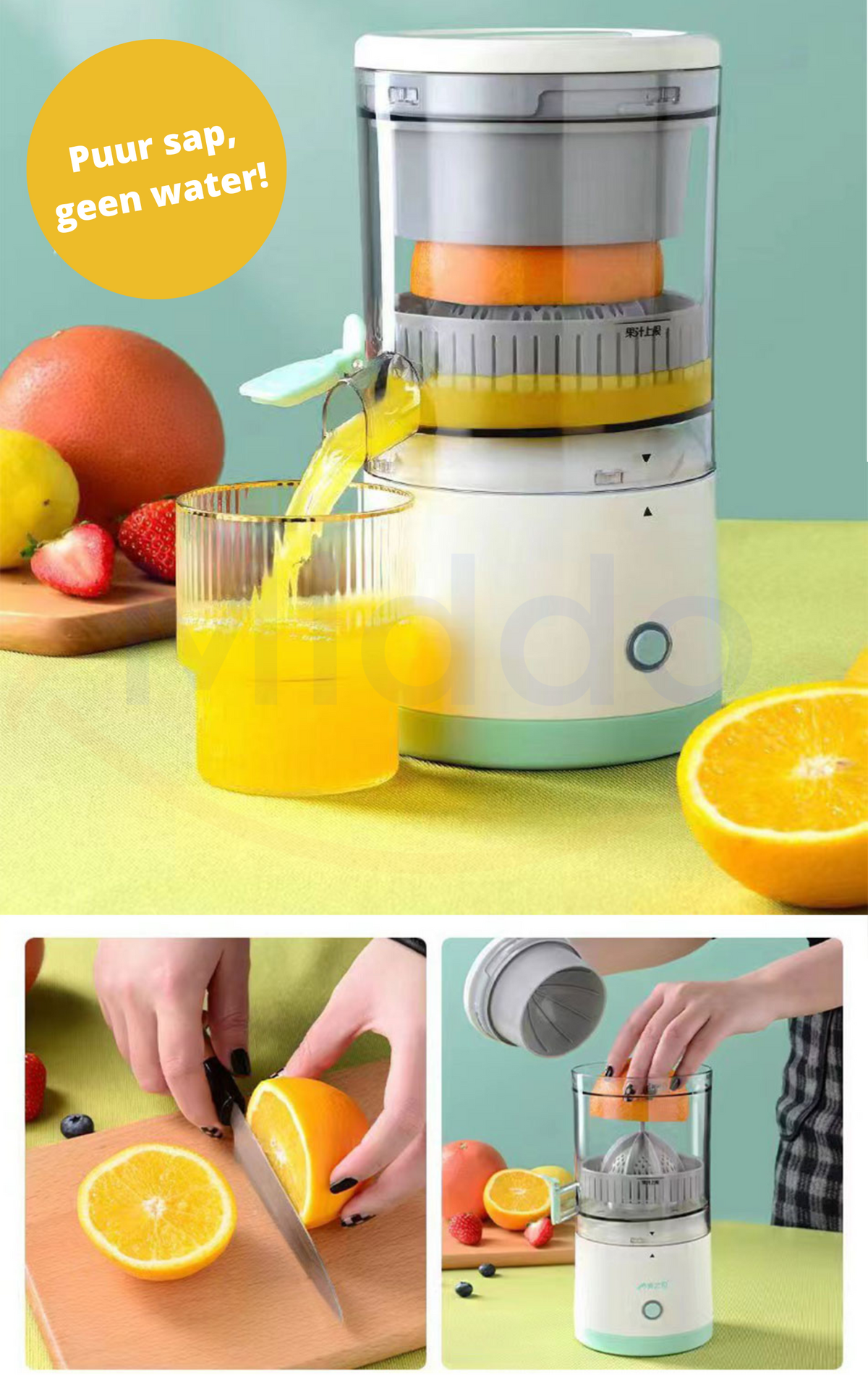 FreshPress draadloze citruspers