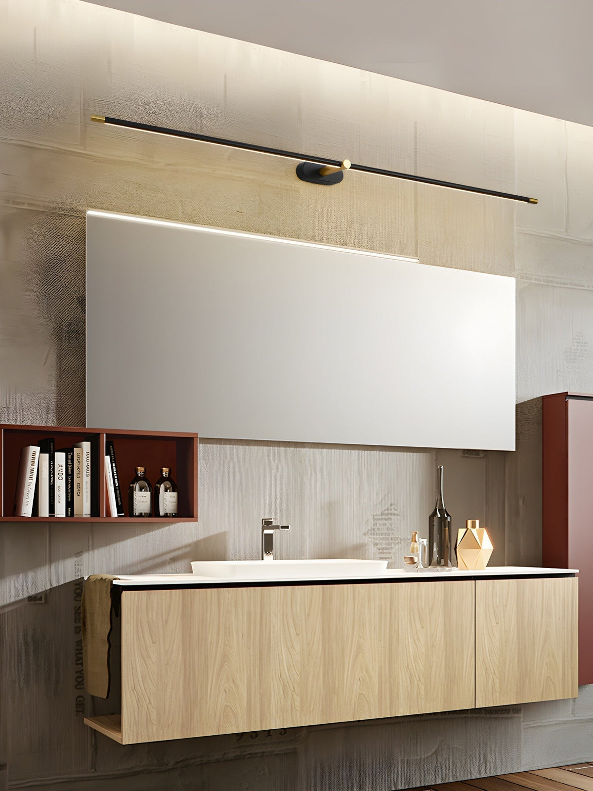 Odior lineaire led-wandlamp