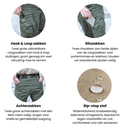 KevlarFit Militaire Outdoor Cargobroek