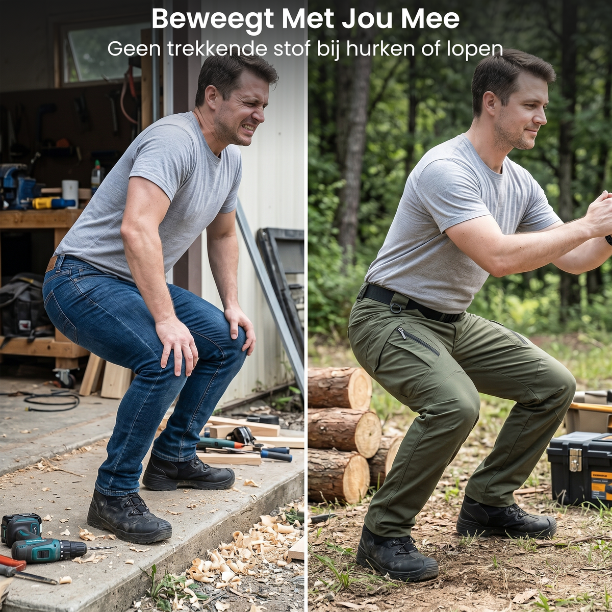 KevlarFit Militaire Outdoor Cargobroek