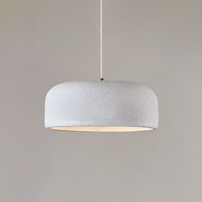 Organische Japandi resin hanglamp