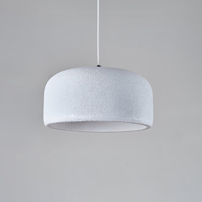 Organische Japandi resin hanglamp